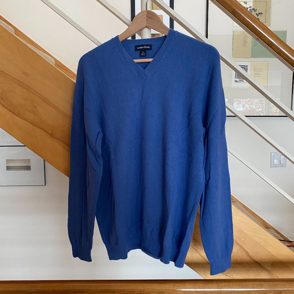 Lands End Men's Cashmere Sweater